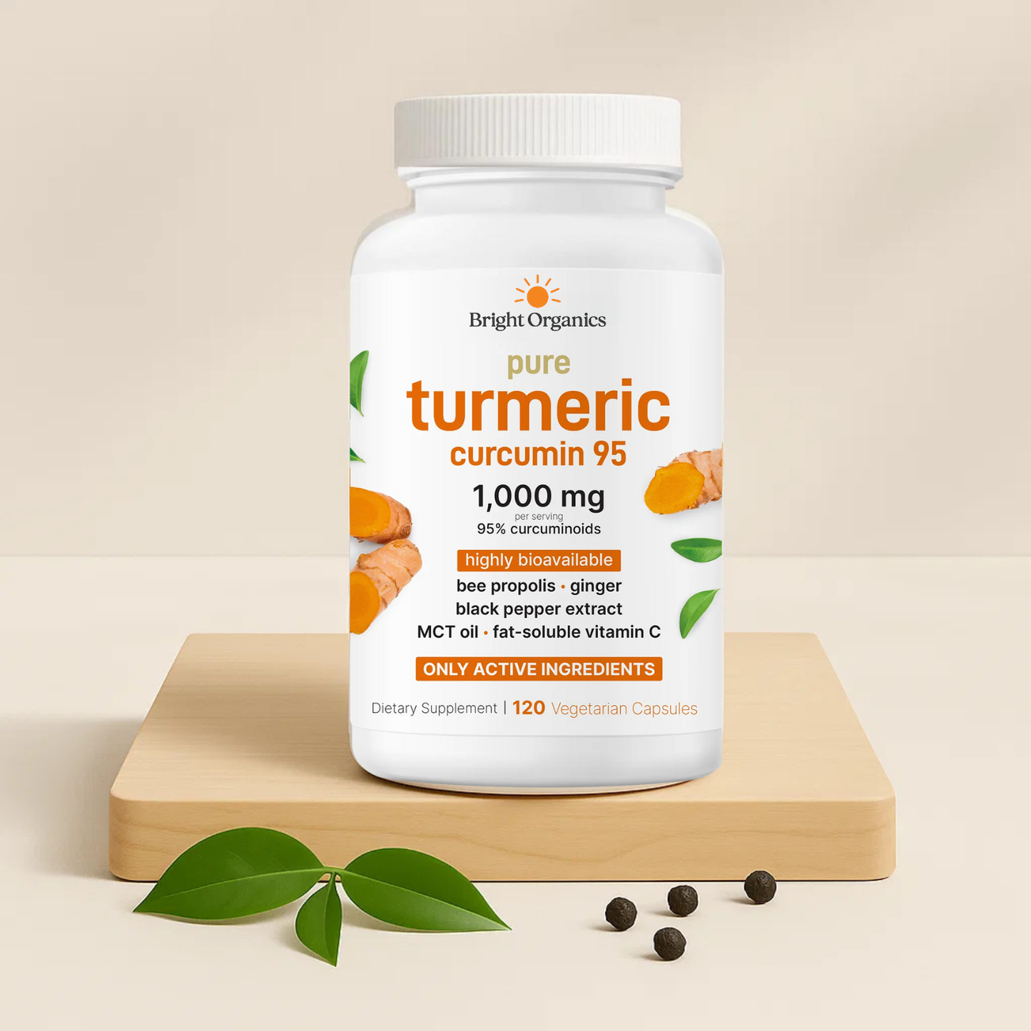 6-in-1 Pure Turmeric Curcumin Complex